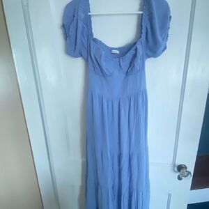 Pretty blue Hollister dress.